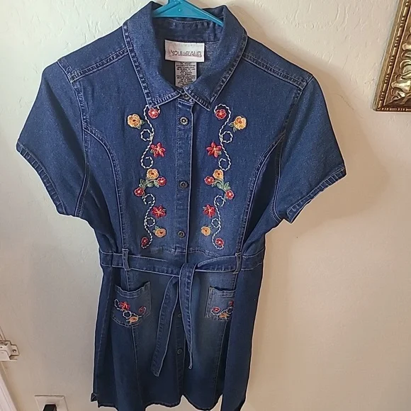 Blue Jean  dress - Picture 3 of 7